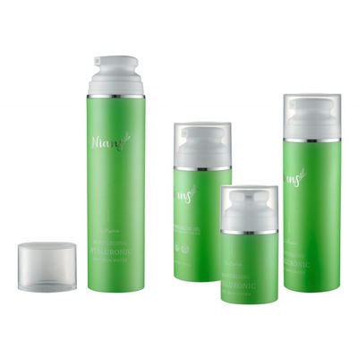 PCR PP空気のないポンプびんの物質的な50ml 100ml 150ml 200ml任意色のスナップ