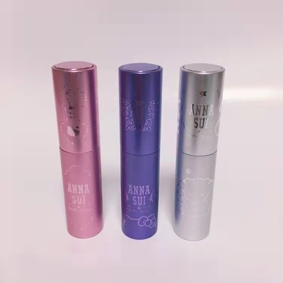 浮彫りにされたアルミニウム香水スプレーのびんの贅沢な設計10ml 8ml取り替え可能なガラス ビン