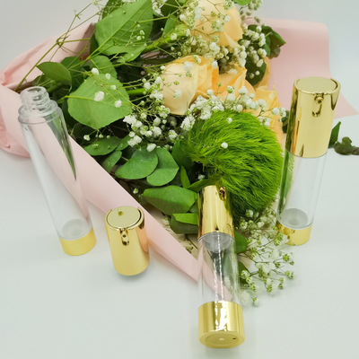 化粧品包装用15ml 20ml 30mlスリムエアレスポンプボトル