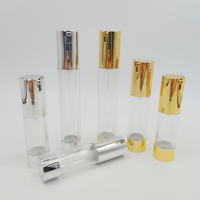 化粧品包装用15ml 20ml 30mlスリムエアレスポンプボトル