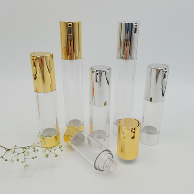 化粧品包装用15ml 20ml 30mlスリムエアレスポンプボトル