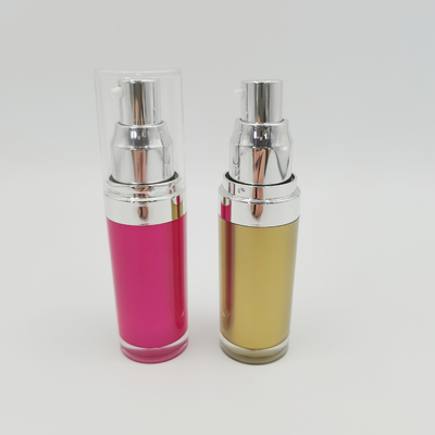 PMMA丸型アクリルローションボトル15ml 30ml 50ml 100ml 120ml
