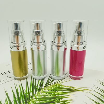 PMMA丸型アクリルローションボトル15ml 30ml 50ml 100ml 120ml