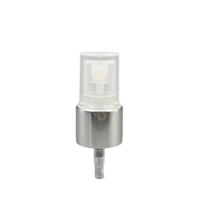 18/410の良い霧のスプレーヤーは銀製アルミニウム閉鎖0.12ML SS316の骨があるスカートをポンプでくむ