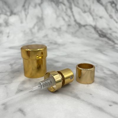 小さい15/400の香水のひだポンプは金の帽子によって0.09ML SS316に吹きかける