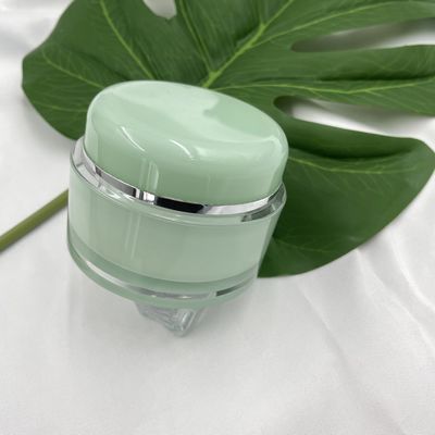 スキン ケアのクリームのためのアクリルの容器30g 50gのあたりの紫外線証拠のプラスチック化粧品の瓶