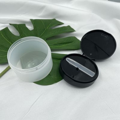 80gプラスチック化粧品はスプーン/スクレーパーが付いている明確な容器の顔のマスクを震動させる