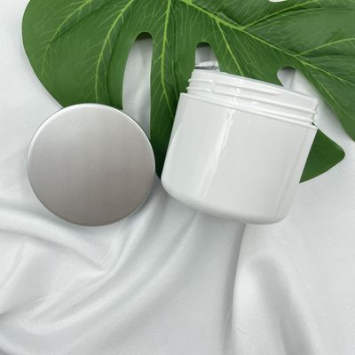100g白いプラスチック化粧品は鉱泉のクリームのための空の容器の反影響を震動させたり/のりをごしごし洗う