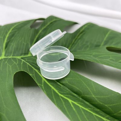 PP 5gの化粧品はプラスティック容器をのための着色するためにカスタマイズされる試験のサイズをクリーム状になる震動させる