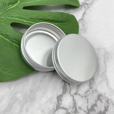 ワックスのための端ねじねじれの上のあたりの小さい60ml 80mlのアルミニウム錫の瓶