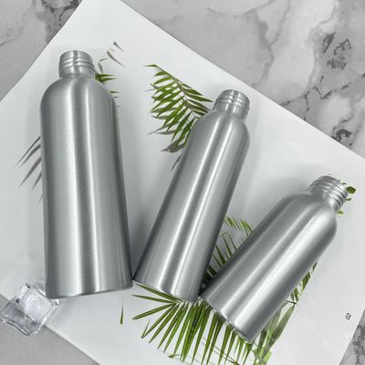 ラベルとの100ml 150mlを密封する反紫外線アルミニウム化粧品のびん