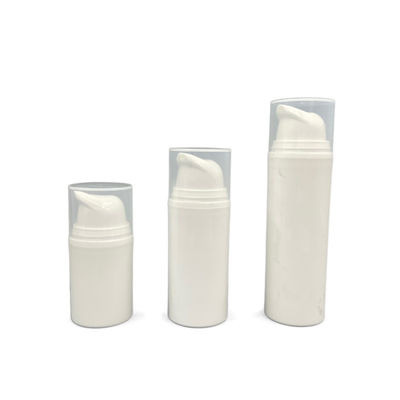 15ml PPのスキン ケアのびんの環境の友好的包む空気のないポンプのスナップ