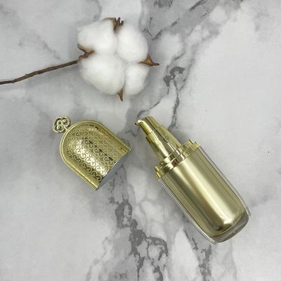 カプセル様式の注文の化粧品は小さい容量10ml 15mlの再生利用できる包装をびん詰めにする
