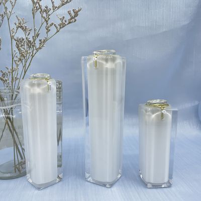 ABS正方形の化粧品ポンプびん包装指の出版物100ml