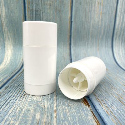 ねじれの友好的な空の棒の防臭剤の容器50g 90gの熱い押す皮