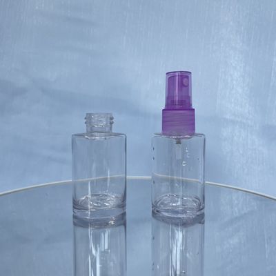 上限のブランドのためにLeakproof贅沢で明確なPETGの化粧品のびん携帯用30ml