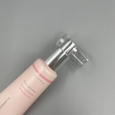 ピンクのBBのポンプを搭載するクリーム色の空の圧搾の管30ml 50mlの直径30mm