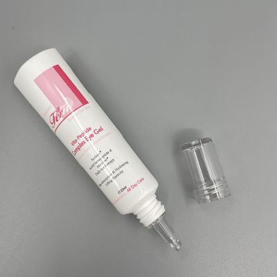 目のゲルのためのカスタマイズされた色の空の圧搾の管20ml 40mlのゆとりの帽子の直径25mm
