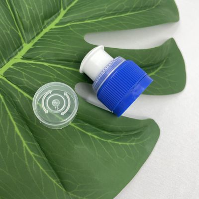 防水プラスチック ディスク上フリップ帽子28/410のタンパーの証拠のプッシュ プルびんの上