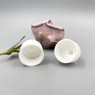 はめ込み式プラスチック白いねじ帽子は尖塔のシーリング リング28/410 24/410をカバーする