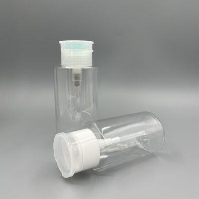 ペット プラスチック マニキュアの除去剤ポンプびん適した150ml 180mlの絹のスクリーニング