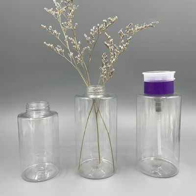 ペット プラスチック マニキュアの除去剤ポンプびん適した150ml 180mlの絹のスクリーニング