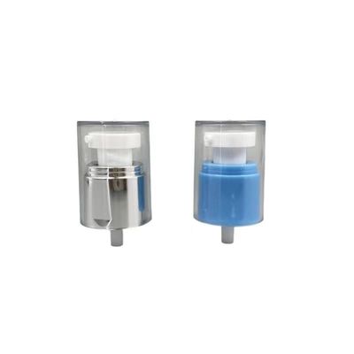 粉のクリーム ポンプ ディスペンサー20/410 MSの帽子の銀製の金属で処理された閉鎖0.25MLの適量