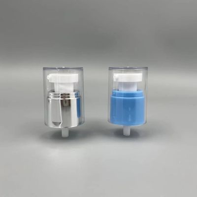 粉のクリーム ポンプ ディスペンサー20/410 MSの帽子の銀製の金属で処理された閉鎖0.25MLの適量