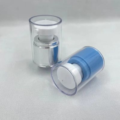 粉のクリーム ポンプ ディスペンサー20/410 MSの帽子の銀製の金属で処理された閉鎖0.25MLの適量