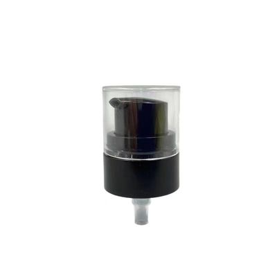 0.25ML/Tの外の帽子SS316のばねとして黒いローションのクリーム ディスペンサー ポンプ24/400