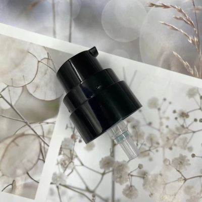 0.25ML/Tの外の帽子SS316のばねとして黒いローションのクリーム ディスペンサー ポンプ24/400