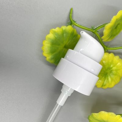 明確な帽子SS316のばねの外側として0.25ML/Tクリーム ポンプ ディスペンサー24/400の白