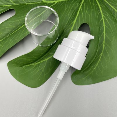 明確な帽子SS316のばねの外側として0.25ML/Tクリーム ポンプ ディスペンサー24/400の白