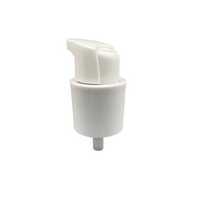 白い20/410のクリーム ポンプ ディスペンサーSS316のばねの取り替えのローションの頭部0.2ML/T