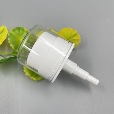 33/410のマニキュアの除去剤ポンプ ディスペンサーの明確な帽子NBR/PEピストン