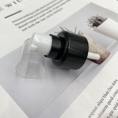 半分の帽子とのクリーム色の24の410のポンプ ディスペンサー骨がある閉鎖によって金属で処理される0.2ML/T