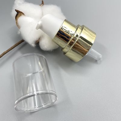 BB 24/410の0.5ml適量のゆとりの帽子の外のクリーム色 ポンプ ディスペンサーSS316のばね