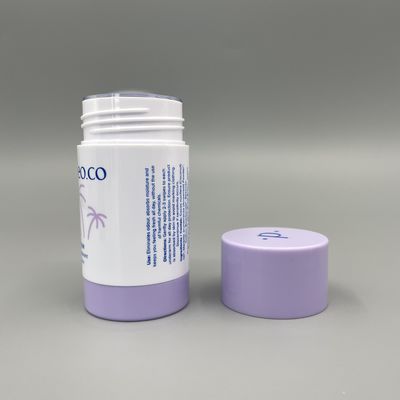 印刷と友好的な防臭剤棒の容器50g 1.76ozの管Ecoのあたりのとして/PP
