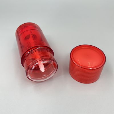 印刷を用いるASのあたりの赤い75g注文の防臭剤棒の容器