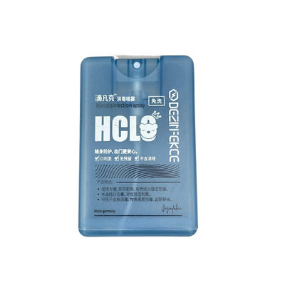 0.06ML適量のクレジット カードのスプレーヤー20ML抗菌性手のSanitizer 304H
