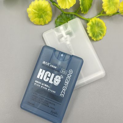0.06ML適量のクレジット カードのスプレーヤー20ML抗菌性手のSanitizer 304H