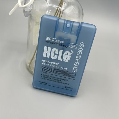 0.06ML適量のクレジット カードのスプレーヤー20ML抗菌性手のSanitizer 304H