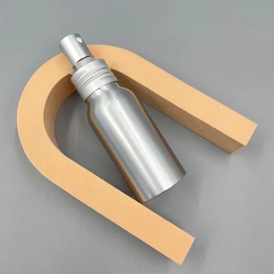 漏出銀製アルミニウムびん50ml 35*85mmの首24mmカスタマイズされた色を防ぎなさい