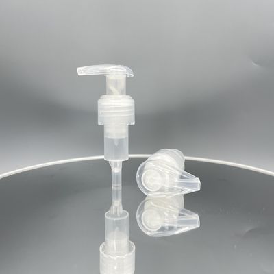 24/410の28/410の骨があり、滑らかな閉鎖の再生利用できるディスペンサー金属の接触無しすべてのプラスチック ローション ポンプ