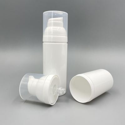 PP 75ml 50ml白く空気のないポンプびんのローション スナップとの汚染無し