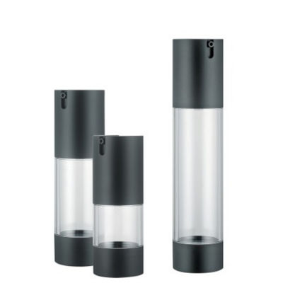 工場価格の光沢がある銀製色15ml、30ml、贅沢で空気のないびん2022年を包む50ml Skincare