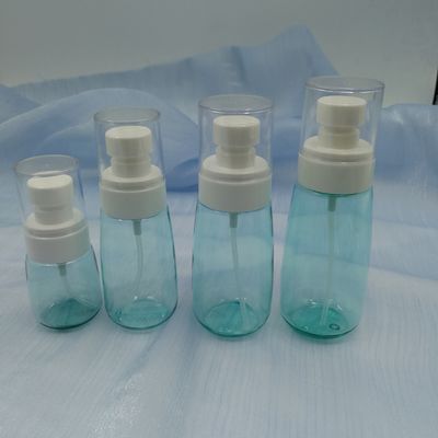 パーソナル ケア透明で青い60ml Petgは超良いスプレーヤーをびん詰めにする