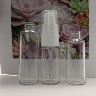 円形30ml 1.06ozの首20mmペット スプレーヤーのびんの厚い壁の明確な色