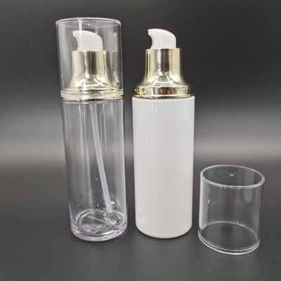 顔のクリーム色のヘアケア製品のためのAsまたはABS帽子のローション ポンプ100ml Petgびん