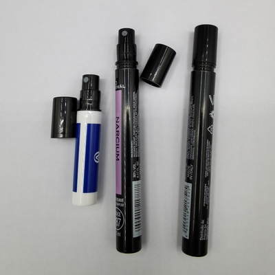 3ml 5mlの小さいプラスチック スプレーのびんの芳香0.11oz 0.17ozは止まる